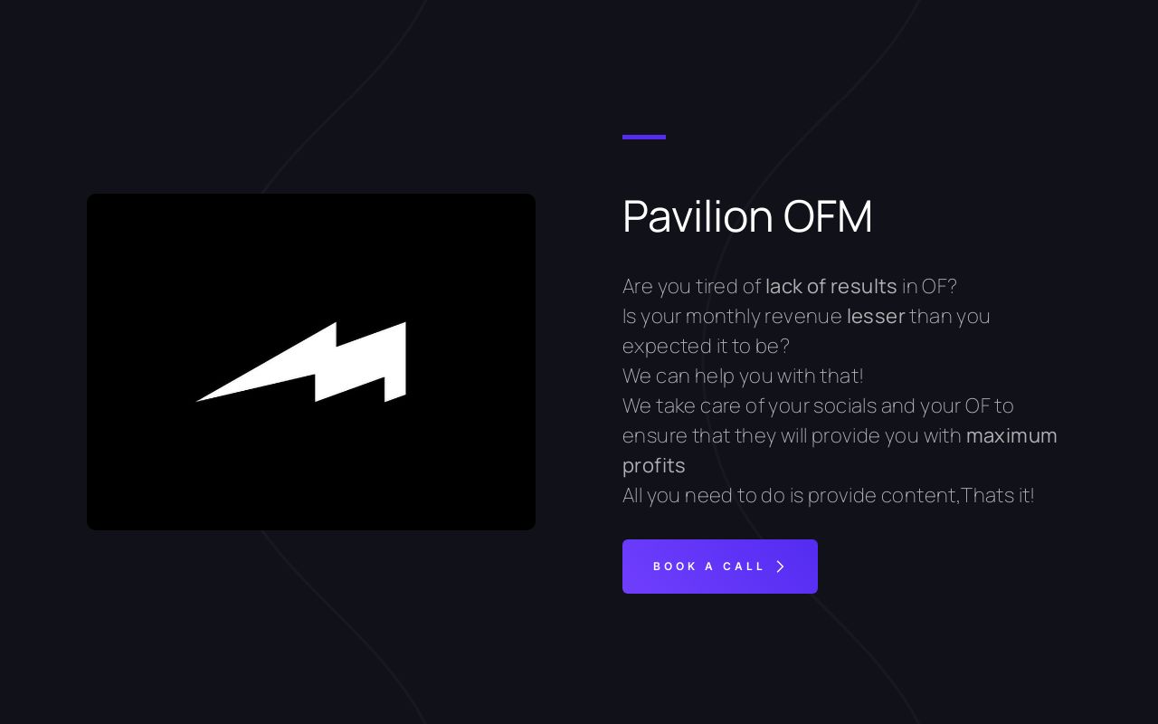 Carrd profile picture for @pavilion